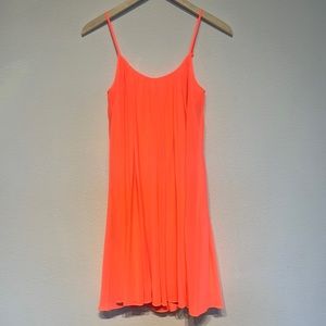 Women’s Pink/Orange Neon Flowy Gianni Bini Dress